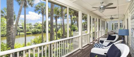 Screened porch