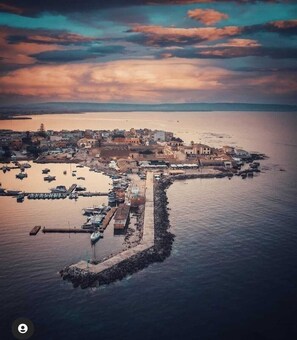 Borgo di Marzamemi visto dall'alto