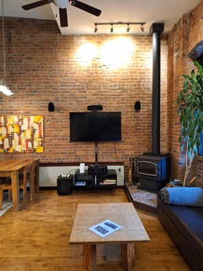 TV on the main floor