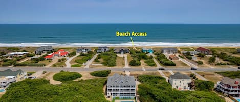 SH455: Hotel California | Aerial View with Beach Access across the street
