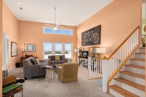 MS15: Masters 15 | ML Living Area, Deck Access, Sound & Golf Course Views