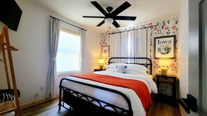 Queen bedroom.