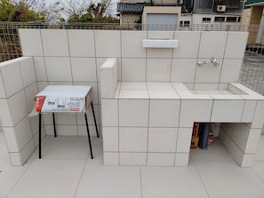 Enceinte de l’hébergement