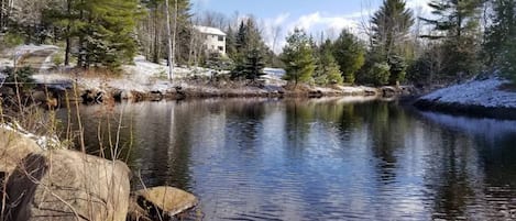 Winter View of Retreat