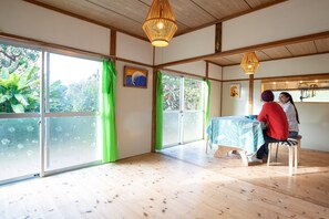 The view of guest room. Clean and comfortable.