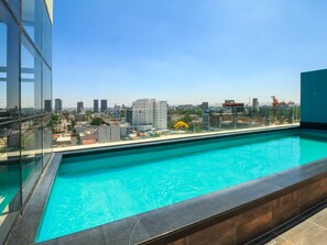 Rooftop pool