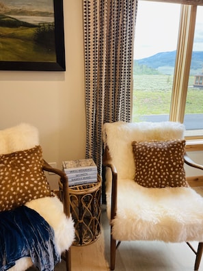 Master bedroom seating