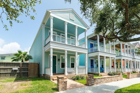 Lady Galvez is the first in a line of exquisite Painted Lady homes