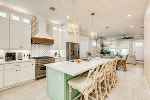 Custom designed chef's kitchen