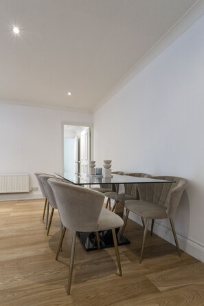 large dining table in our lovely big dining room