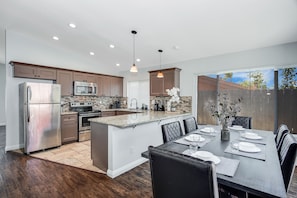 Kitchen and Dining Area