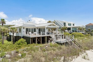 View of the home from the Atlantic