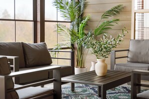 Start your day sipping coffee & listening to the birds on this relaxing patio!