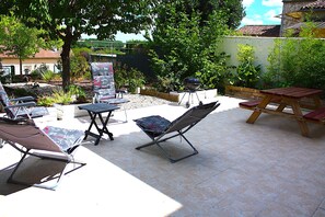 private terrace with BBQ