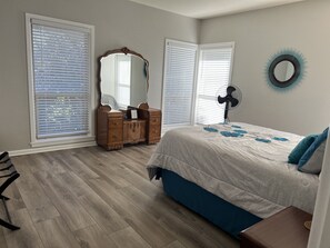 Smaller master bedroom