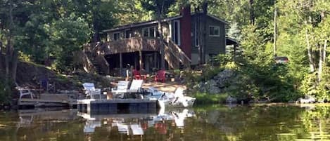 Cottage from Lake