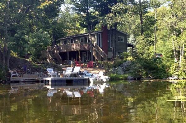 Cottage from Lake