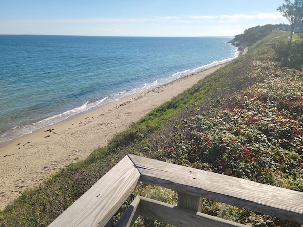 View from deck at Beach Entrance