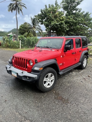 Jeep rental option, 4x4, 4 doors, automatic,  fits up to 5 people comfortably with all of the luggages. We provide free airport delivery, all of the paperwork and payment is handled before your arrival, easy and convenient process. 