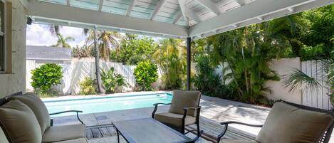 Outdoor Pool Deck