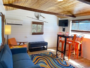 Enjoy lots of natural light in the living area.