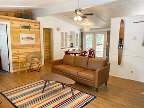 The open concept floor plan makes spending quality time together even easier.