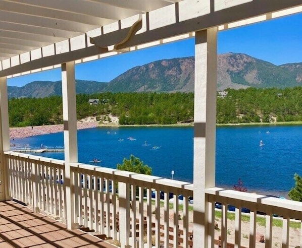 You can not beat our viewing deck!