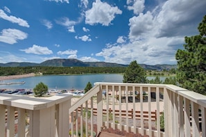 Steps to the lake