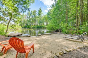 Waterfront in Summer | Canoe & Kayak Access | Swimming Access Elsewhere on Pond