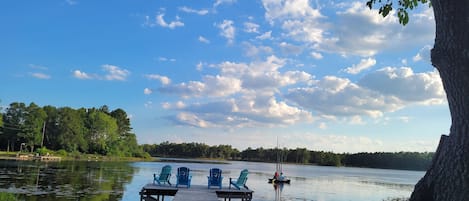 Backyard private dock