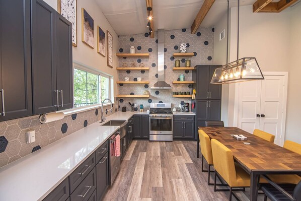 Dining and Kitchen Area