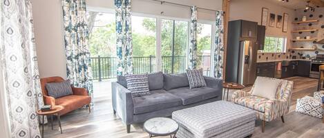 Living Room to Kitchen Area