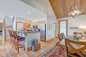Open Floor Plan--- Kitchen/Dining Room Areas 