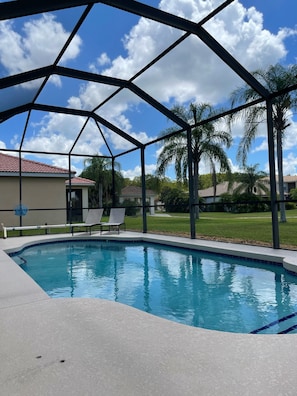 Screened in Private Pool