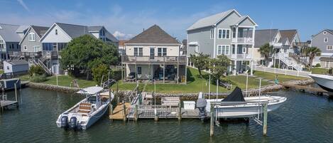 Waterfront Home with a Dock