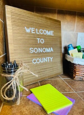 Welcome to Sonoma County