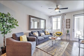 Living Area with Sleep Sofa