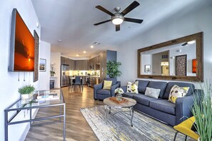 Living Area with Sleep Sofa