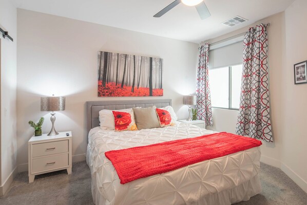 Wake up to natural light and mountain views – serenity starts here.