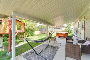 House Exterior | Furnished Patio