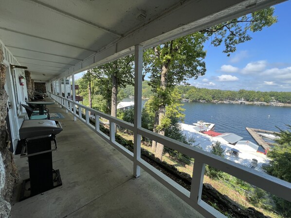 Walkway to daydream condo unit 14
