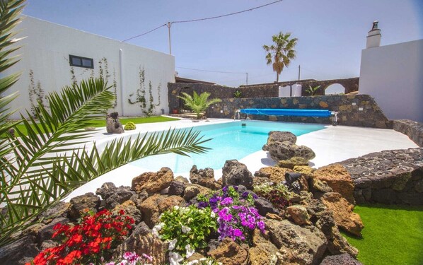The garden is a tranquil place to relax.