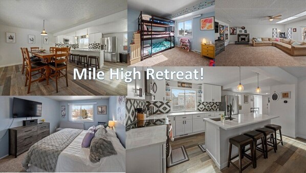 Welcome to a large home with a modern kitchen and room for the whole crew to stretch out!