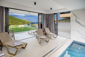 View from the indoor pool area.