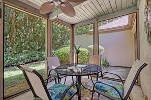 Dine Alfresco on the Screened-In Porch