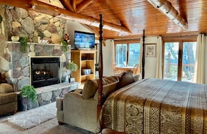 Bedroom area in Suite #1
