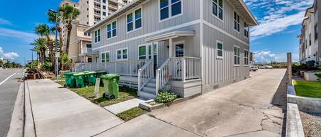 Apartment on second floor of fourplex