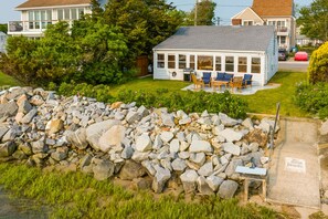 Exterior Space | Pets Welcome w/ Fee | Gas Grill