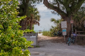 Beach Path steps from your door