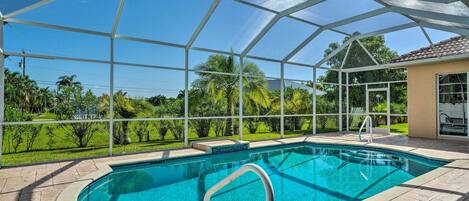 Cape Coral Vacation Rental | 3BR | 2BA | 2,500 Sq Ft | Step-Free Access